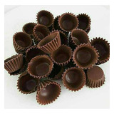 100 Copinhos De Chocolate Para Doces Finos
