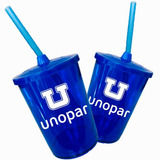 100 Copo Acrilico Shake