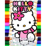 100 Desenhos Para Pintar Hello Kitty - 2 Desenhos Por Folha 