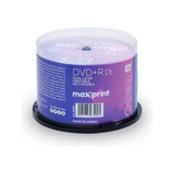 100 Dvd+r Dual Layer 8.5gb Printable Maxprint