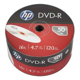 100 Dvd r Hp Logo 4 7gb 120 Minutos 16x Original