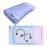 100 Envelopes 5x10cm Esterilizacao