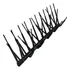 100 Espiculas Espanta inibe Pombo Promoção Preta 34cm Cada
