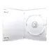 100 Estojo Caixa Capas Box Dvd Pack Transparente Novodisc