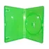 100 Estojo Capa Dvd-cd Case X-box Verde Sony 14 Mm Novo