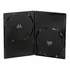 100 Estojo Dvd Slim Box Duplo Transparente Videolar