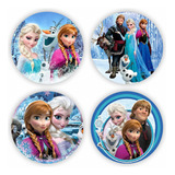 100 Etiquetas Adesivas Frozen