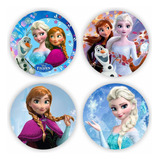 100 Etiquetas Adesivas Frozen
