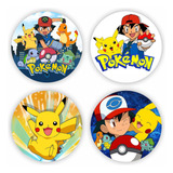 100 Etiquetas Adesivas Pokemon