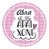 100 Etiquetas Adesivo Redondo