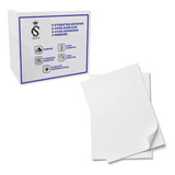 100 Folhas Papel Adesivo