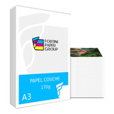 100 Folhas Papel Couche