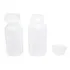 100 Frasco Flaconete 5ml Plástico Tampa Pressão