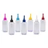 100 Frascos 100 Ml Vazio Bico Aplicador Para Refil Bulk Ink 