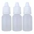 100 Frascos Plástico De 10ml Conta Gotas Tampa Lacre