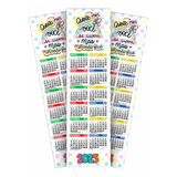 100 Marca Pagina Calendario