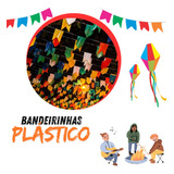 100 Metros De Bandeirinhas Festa Junina Plástico Atacado