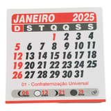 100 Mini Calendario 5x5
