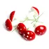 100 Mini Cogumelo Miniatura Decoração Terrários Jardim P