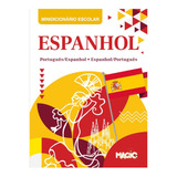 100 Mini Dicionário Escolar Pedagógico Espanhol 352pág - Atacado