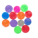 100 Moedas Coloridas Educacao