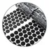 100 Pares Fecho De Contato Casado Velcro 2,5 Cm (25mm) Preto