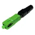 100 Pcs Conector Fast Campo Fibra Optica Ftth Sc Apc 2 Flex