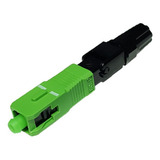 100 Pcs Conector Fast Campo Fibra Optica Ftth Sc Apc 2 Flex