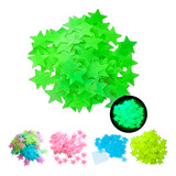 100 Pcs Estrelas Coloridas