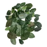 100 Pcs Folhas Artific