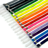 100 Peças   Cordão Para Crachá 12mm X 85 Cm