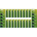 100 Pilhas Baterias Cr1632 3v Elgin 20 Cartelas