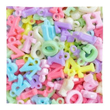 100 Pingente Letras Infantil