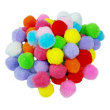 100 Pompom Bola Artesanato