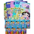 100 Revistas Livrinhos Colorir + 50 Cx Giz De Cera Atacado 