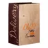 100 Saco Kraft Braspelfood Para Delivery Menu Sem Alça Grande