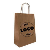100 Sacolas Personalizada Seu