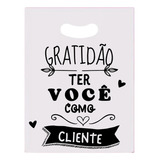 100 Sacolas Plasticas 30x40