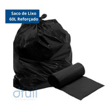 100 Sacos Lixo 60l Volume Médio Resistente Descartável Full
