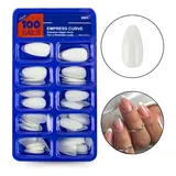 100 Unhas Posticas Almond