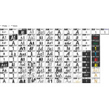 100 Uni Letraset Letrafácil Transferível Decadry