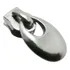 100 Unidades Cursor P  Zíper N 05 Modelo Gota 25mm Níquelado