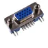 100 Unidades Do Conector Db15 Vga Fêmea 90º Para Placa Curto