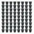 100 Vasos Pote 7 Para Mini Cactos Suculentas Imediato