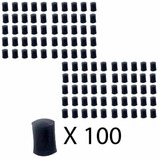 100 Virolas Ponteiras Ponta Tacos Bilhar Sinuca Snooker