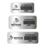 1000 Etiqueta De Ativo Fixo Patrimonial Patrimônio Promoção