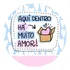 1000 Etiquetas Redondas 4cm Adesivo Rótulo - Frase Pronta
