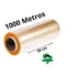 1000 Metros Rolo Bobina Plástico De Filme Pvc 38cm X 1000m