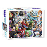1000 Peças De Jogos De Quebra-cabeça De Uma Peça Luffy Zoro