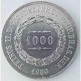 1000 Reis Prata 1860